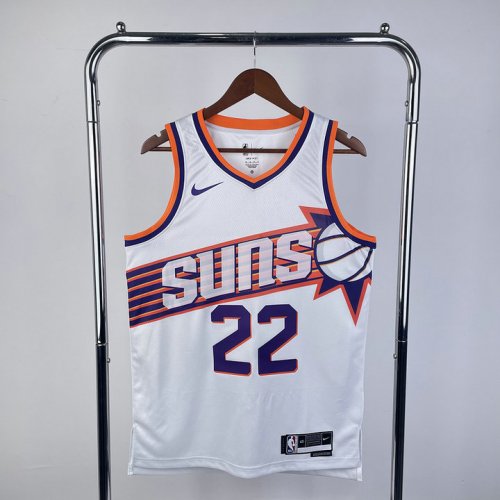 NBA 22 Ayton Phoenix Suns 23-24 Association Maillot blanc